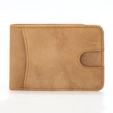 European and American RFID Men's Leather Wallet